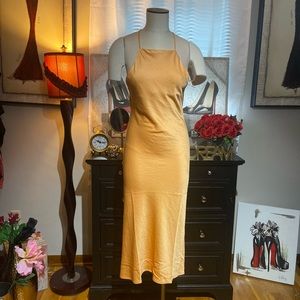 Orange Summer dress